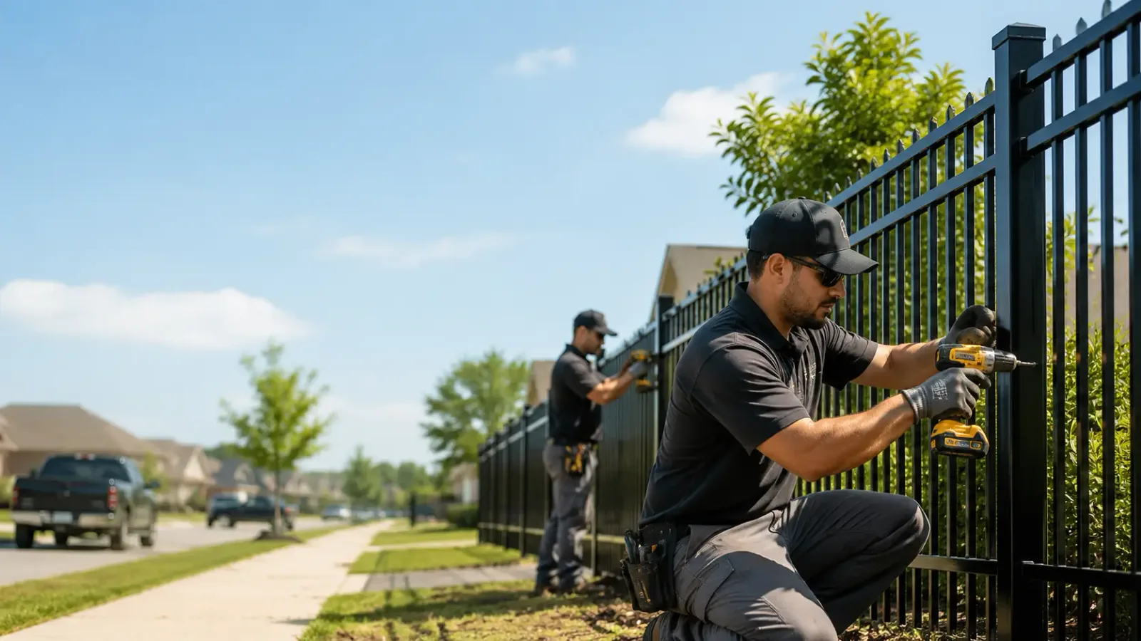 Metal Fence Installation in Royal Center, IN